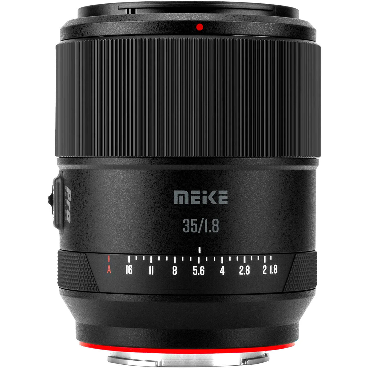 Lente Meike 35mm f/1.8 Pro AF - vista trasera
