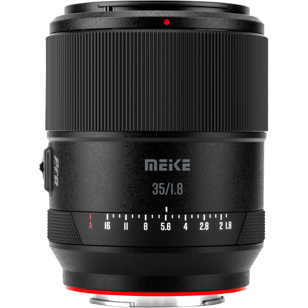 Lente Meike 35mm f/1.8 Pro AF (L) - vista trasera
