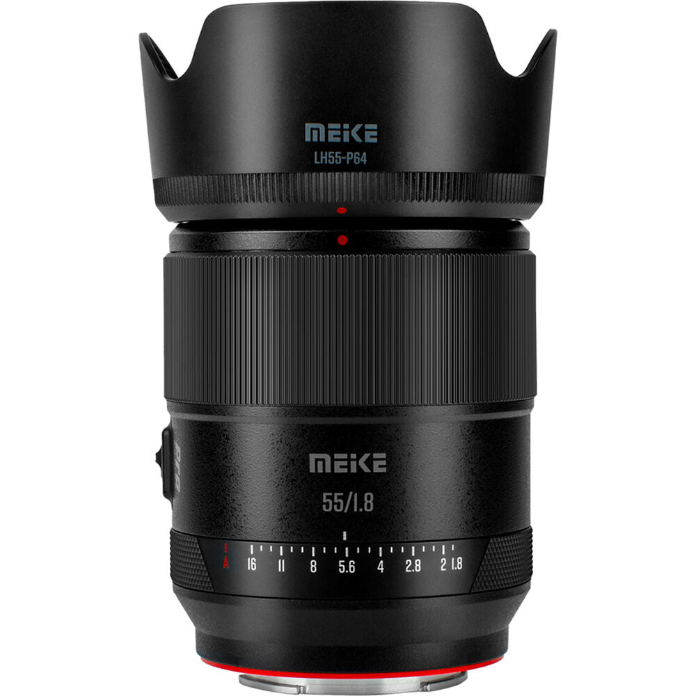 Lente Meike 55mm f/1.8 Pro AF (L) - en uso