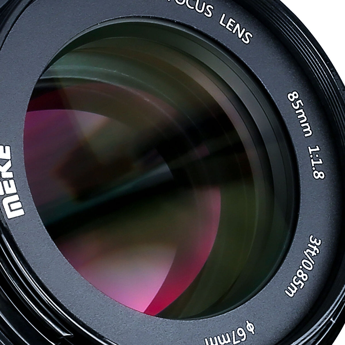 Lente Meike 85mm f/1.8 Full Frame AF - detalle