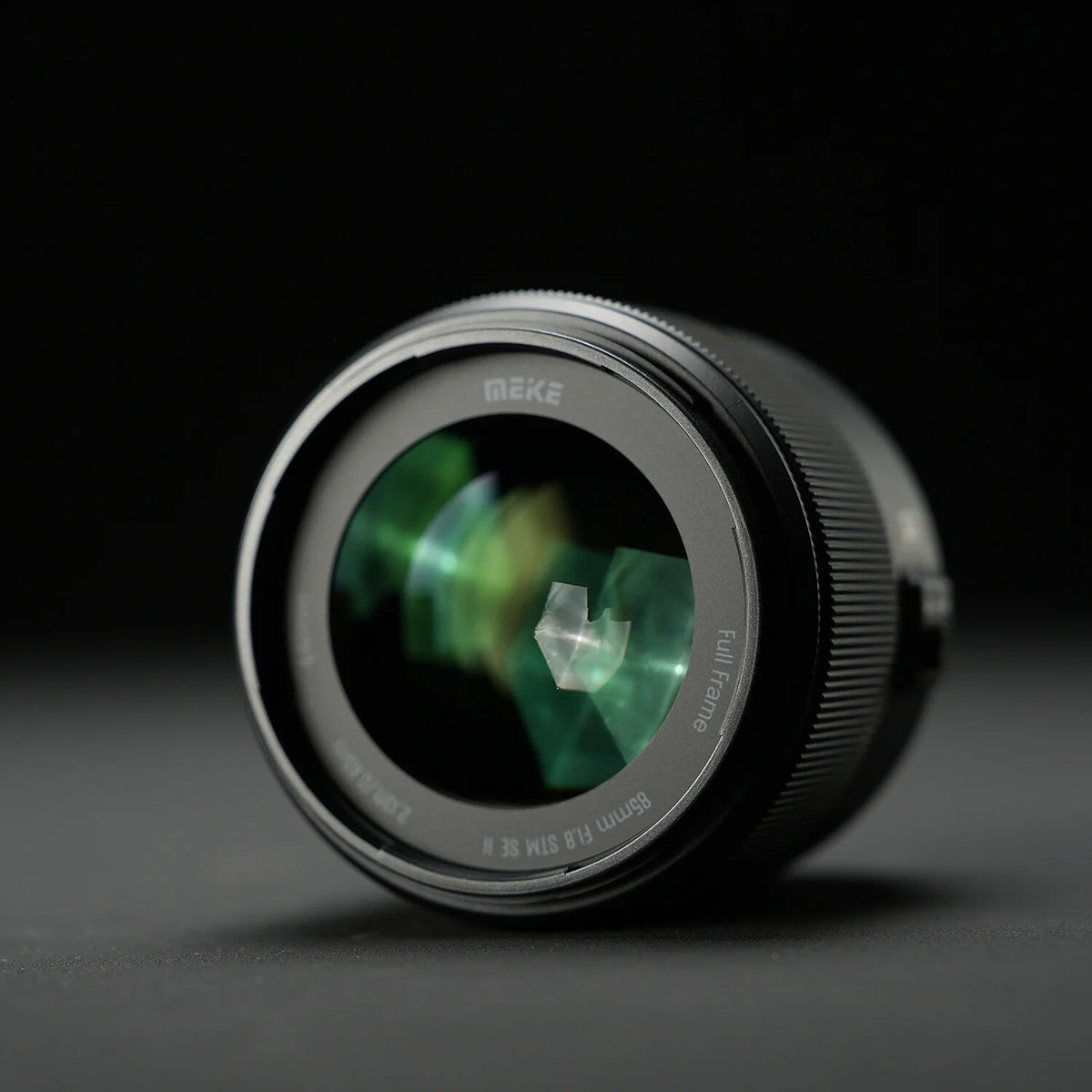 Lente Meike 85mm f/1.8 SE Mark II - vista frontal