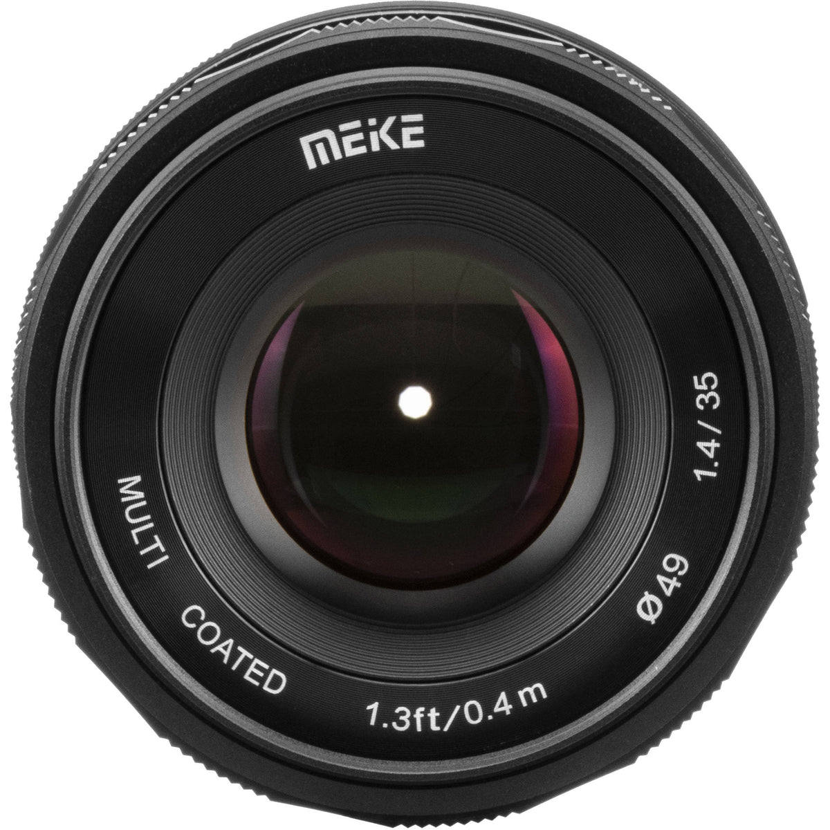 Lente Meike MK-35mm f/1.4 - puertos y conexiones