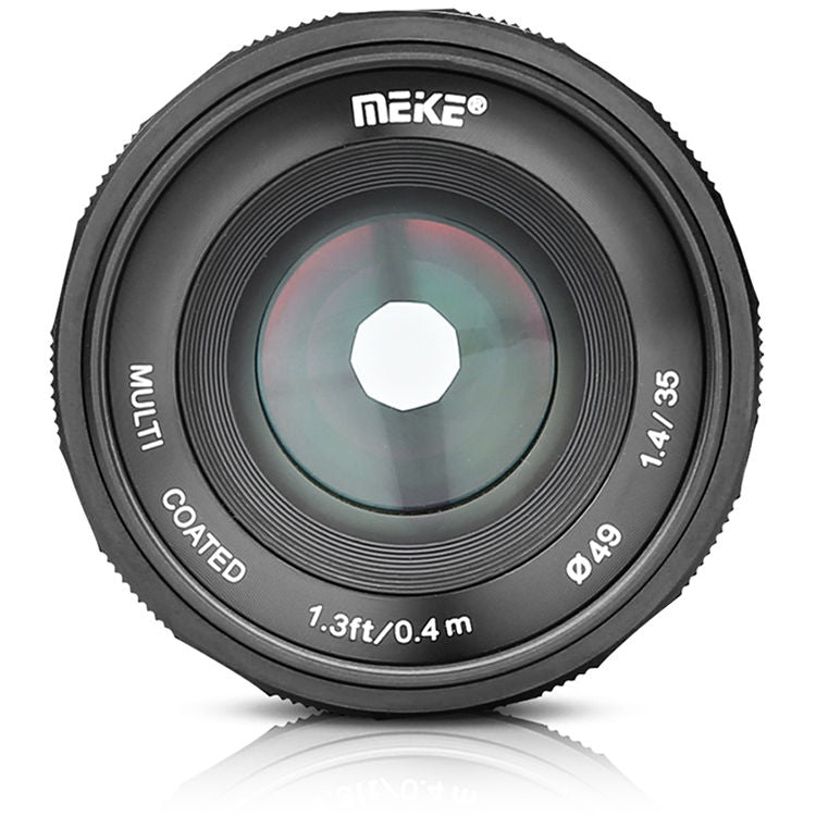 Lente Meike MK-35mm f/1.4 - en uso