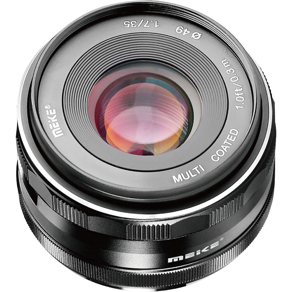 Lente Meike MK-35mm f/1.7 - vista principal