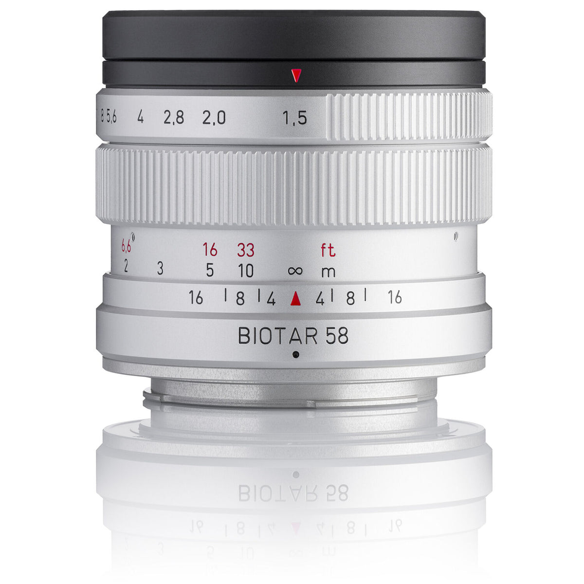 Lente Meyer-Optik Gorlitz Biotar 58mm f/1.5 II - vista principal