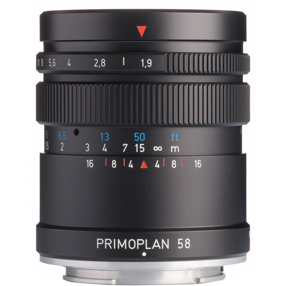 Lente Meyer-Optik Gorlitz Primoplan 58mm f/1.9 II - vista principal