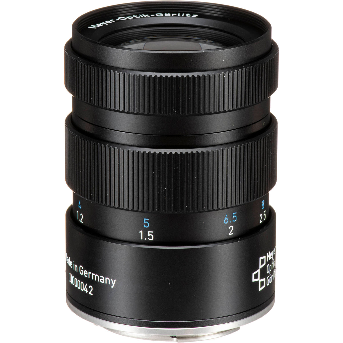 Lente Meyer-Optik Gorlitz Trioplan 100mm f/2.8 II (Negro) - vista lateral