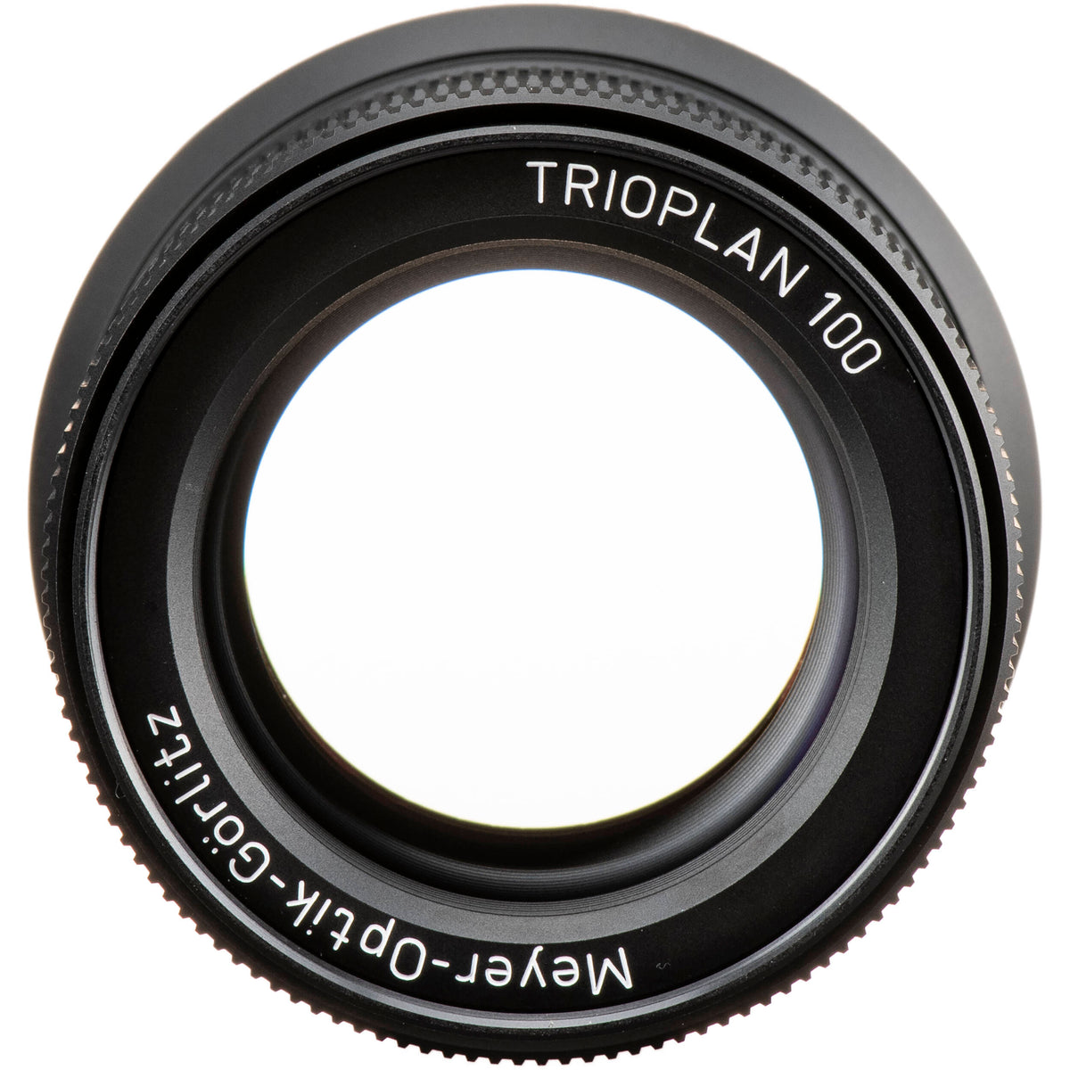 Lente Meyer-Optik Gorlitz Trioplan 100mm f/2.8 II (Negro) - detalle