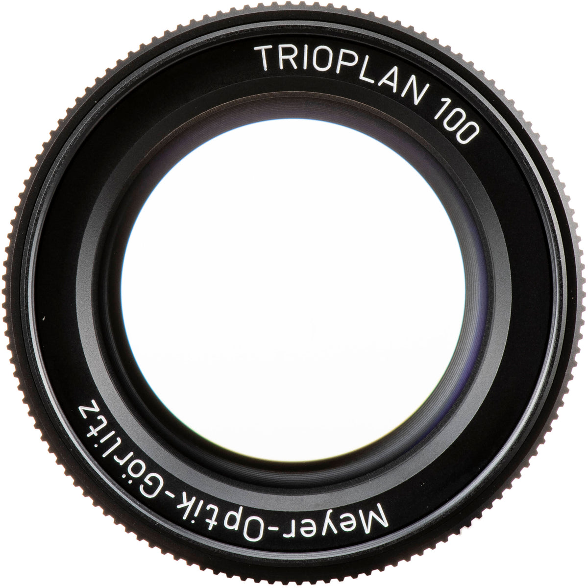 Lente Meyer-Optik Gorlitz Trioplan 100mm f/2.8 II (Negro) - detalle