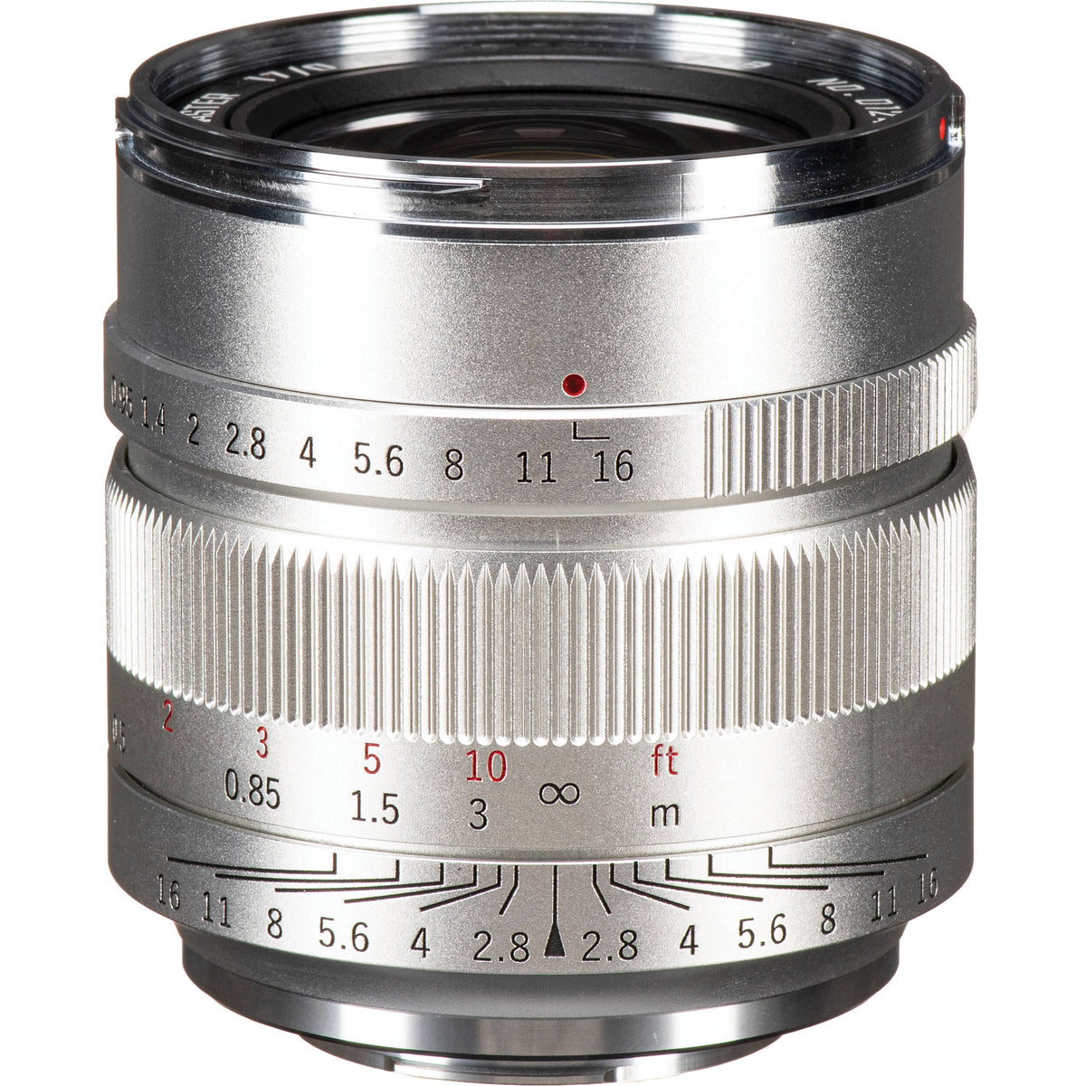 Lente Mitakon Zhongyi Speedmaster 17mm f/0.95 (Plateado) - vista principal