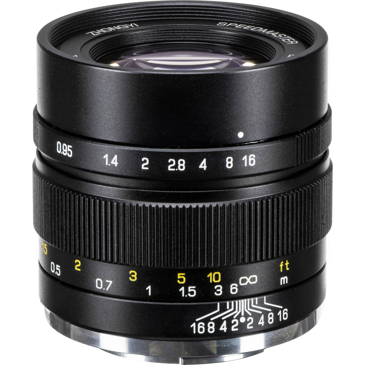 Lente Mitakon Zhongyi Speedmaster 35mm f/0.95 Mark II (Negro) - vista principal