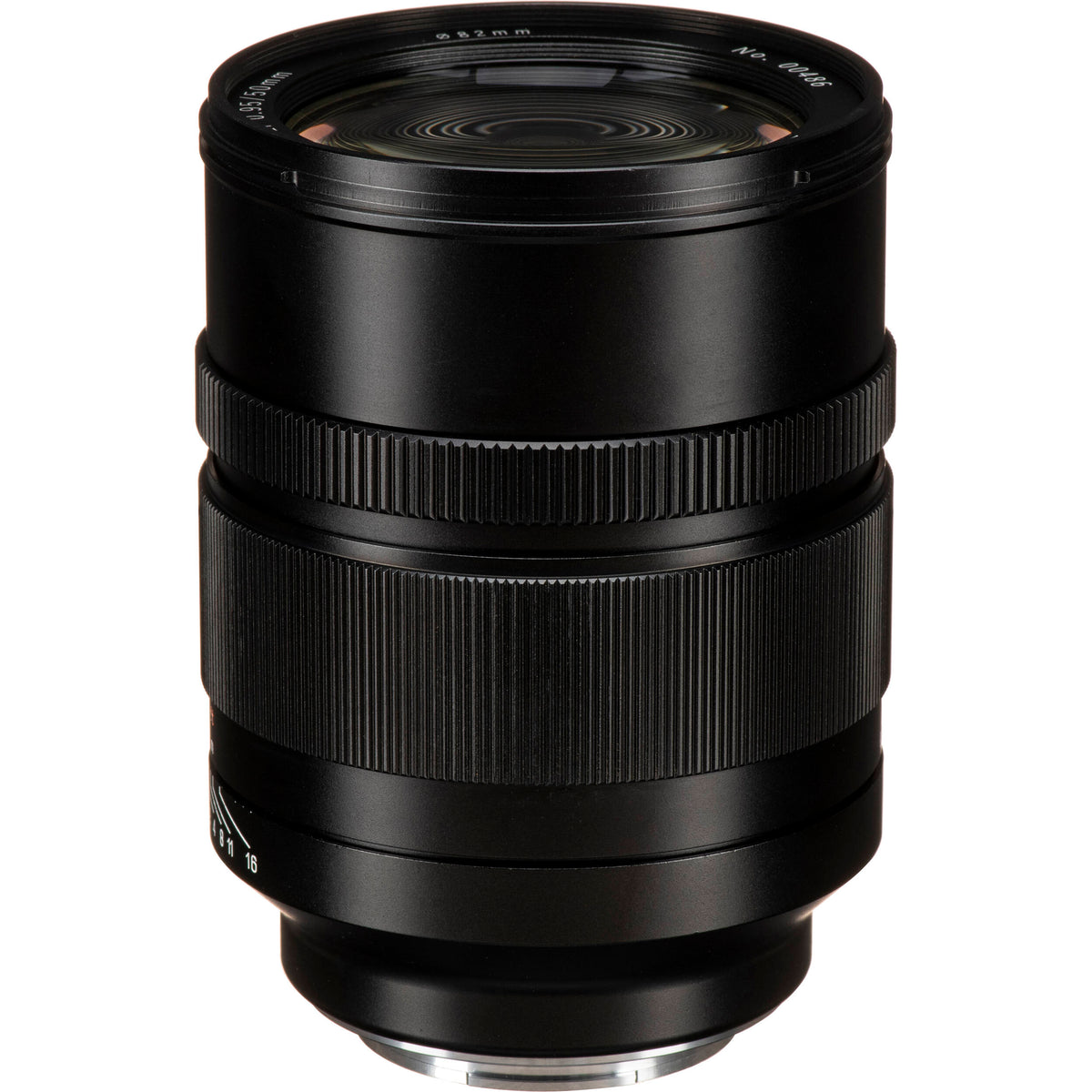 Lente Mitakon Zhongyi Speedmaster 50mm f/0.95 - vista frontal
