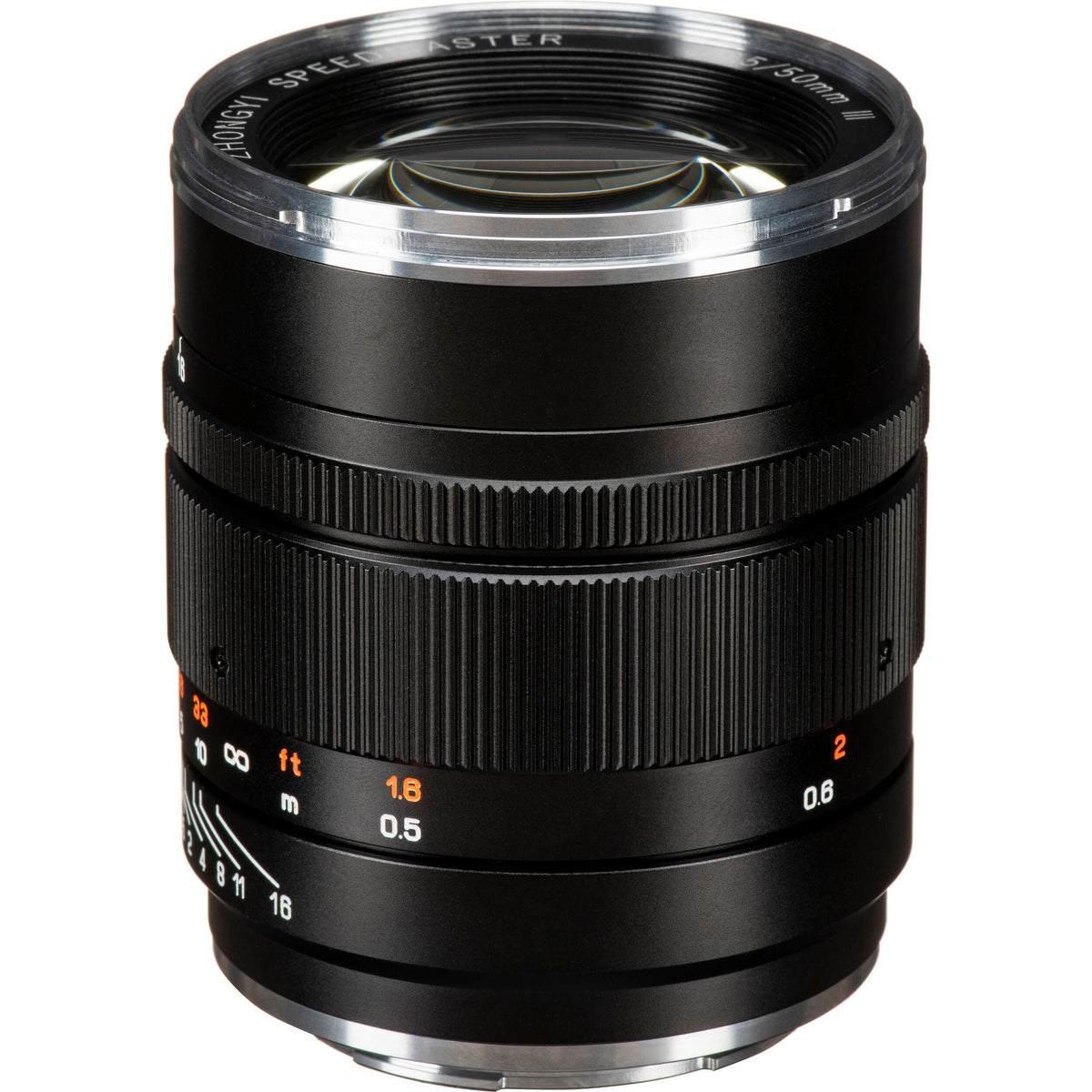 Lente Mitakon Zhongyi Speedmaster 50mm f/0.95 III para - vista frontal