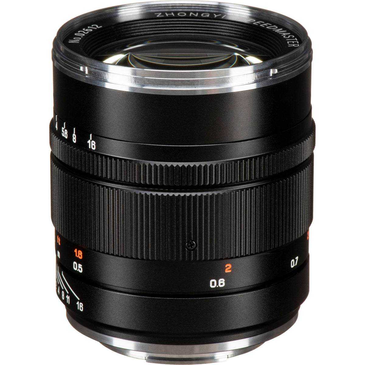 Lente Mitakon Zhongyi Speedmaster 50mm f/0.95 III para - vista frontal