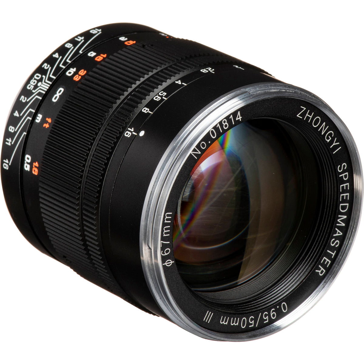 Lente Mitakon Zhongyi Speedmaster 50mm f/0.95 III para - puertos y conexiones