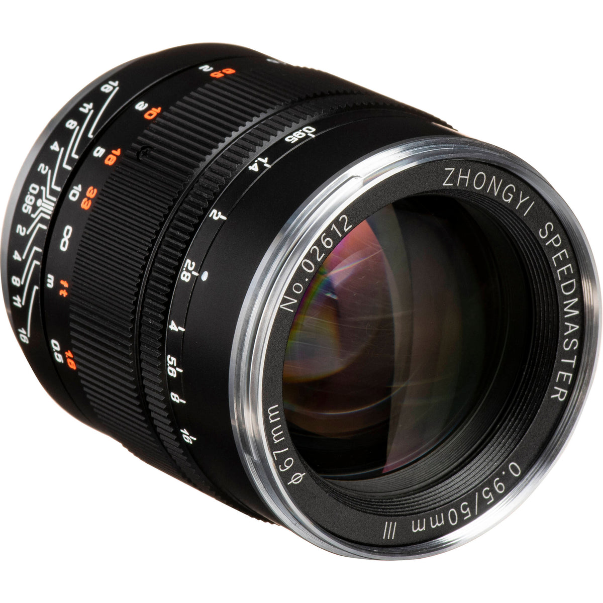 Lente Mitakon Zhongyi Speedmaster 50mm f/0.95 III para - puertos y conexiones