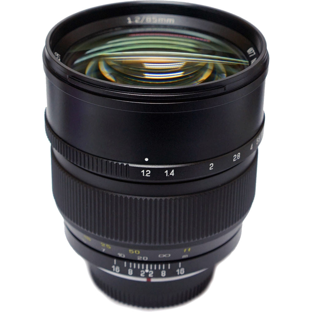 Lente Mitakon Zhongyi Speedmaster 85mm f/1.2 - vista principal