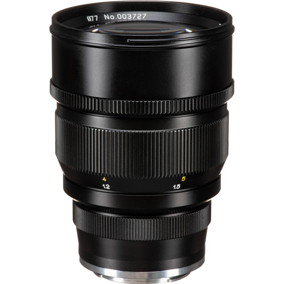 Lente Mitakon Zhongyi Speedmaster 85mm f/1.2 - vista trasera