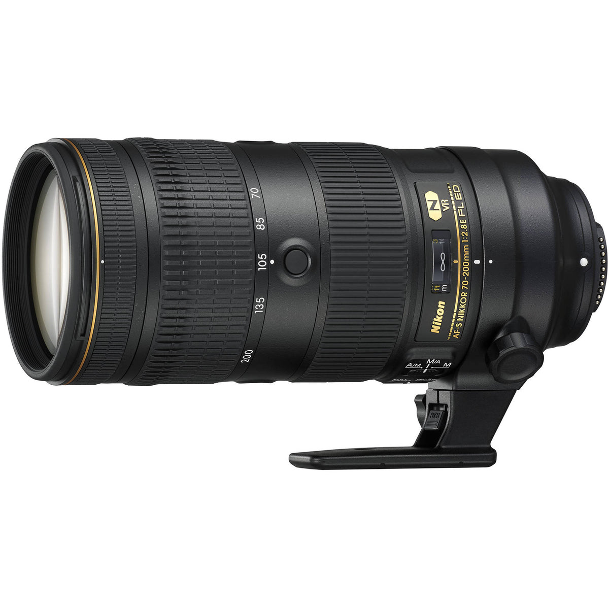 Lente Nikon AF-S NIKKOR 70-200mm f/2.8E FL ED VR - vista principal