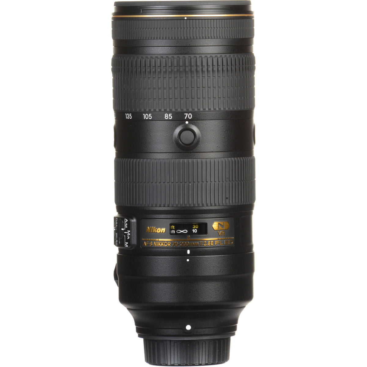 Lente Nikon AF-S NIKKOR 70-200mm f/2.8E FL ED VR - detalle