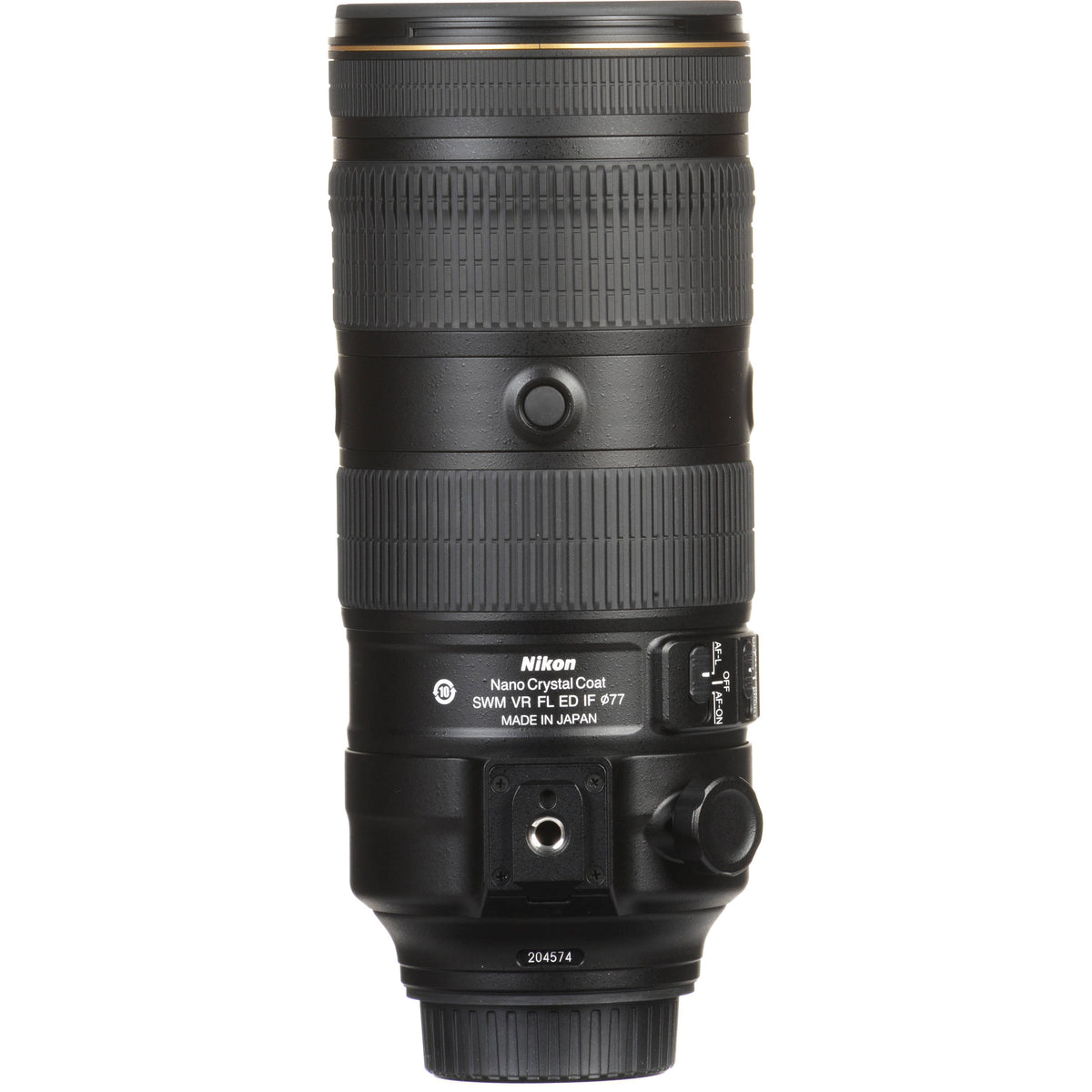 Lente Nikon AF-S NIKKOR 70-200mm f/2.8E FL ED VR - en uso