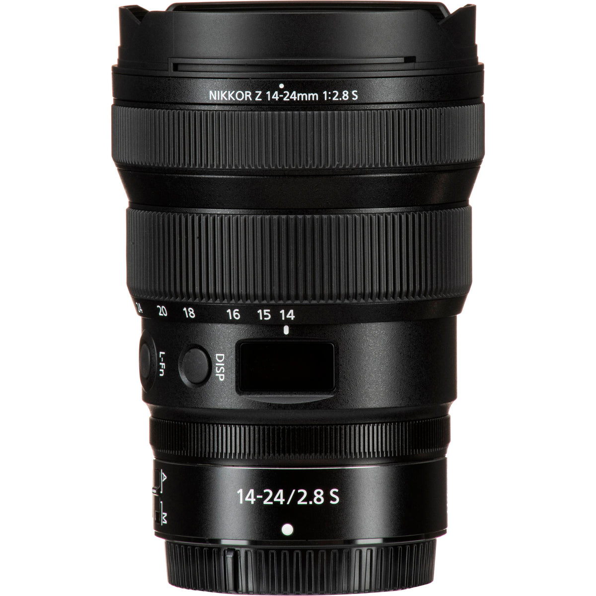 Lente Nikon NIKKOR Z 14-24mm f/2.8 S - vista trasera