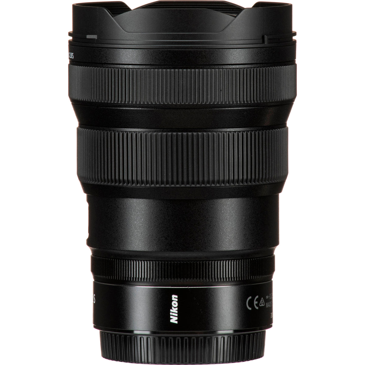 Lente Nikon NIKKOR Z 14-24mm f/2.8 S - vista lateral