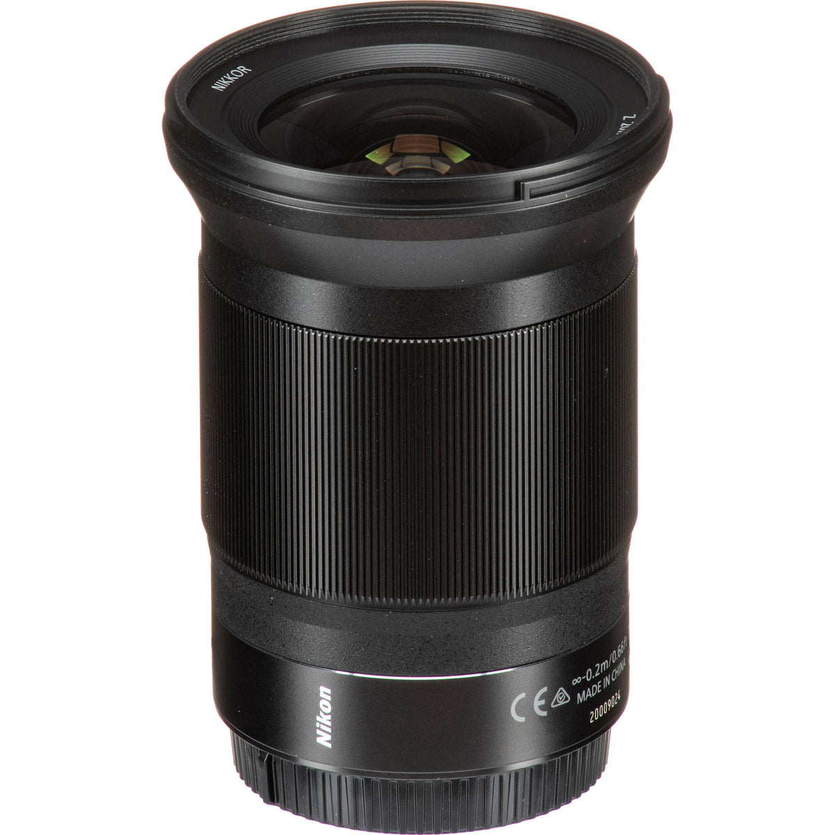Lente Nikon NIKKOR Z 20mm f/1.8 S - vista trasera