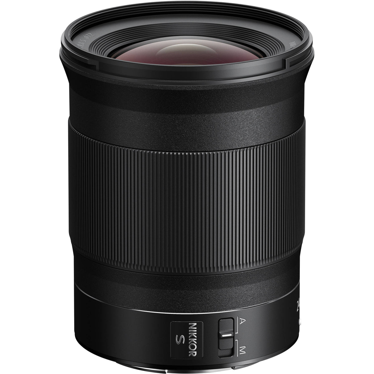 Lente Nikon NIKKOR Z 24mm f/1.8 S - vista frontal