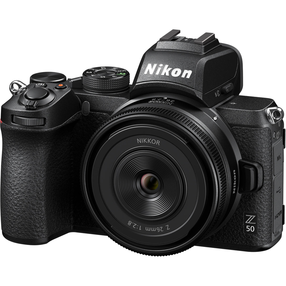 Lente Nikon NIKKOR Z 26mm f/2.8 - contenido de la caja