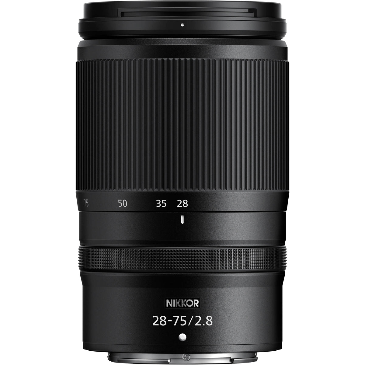 Lente Nikon NIKKOR Z 28-75mm f/2.8 - vista frontal
