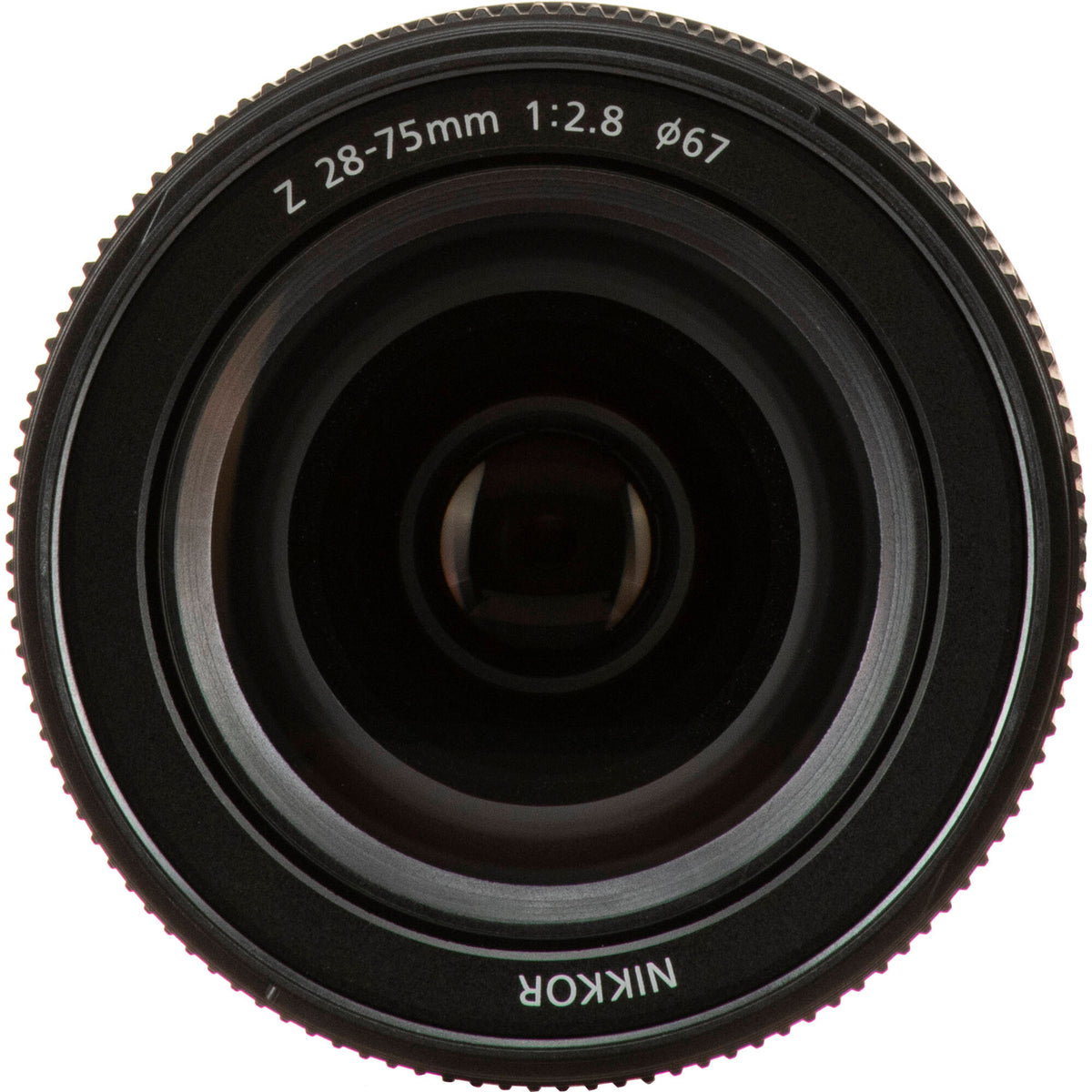 Lente Nikon NIKKOR Z 28-75mm f/2.8 - contenido de la caja