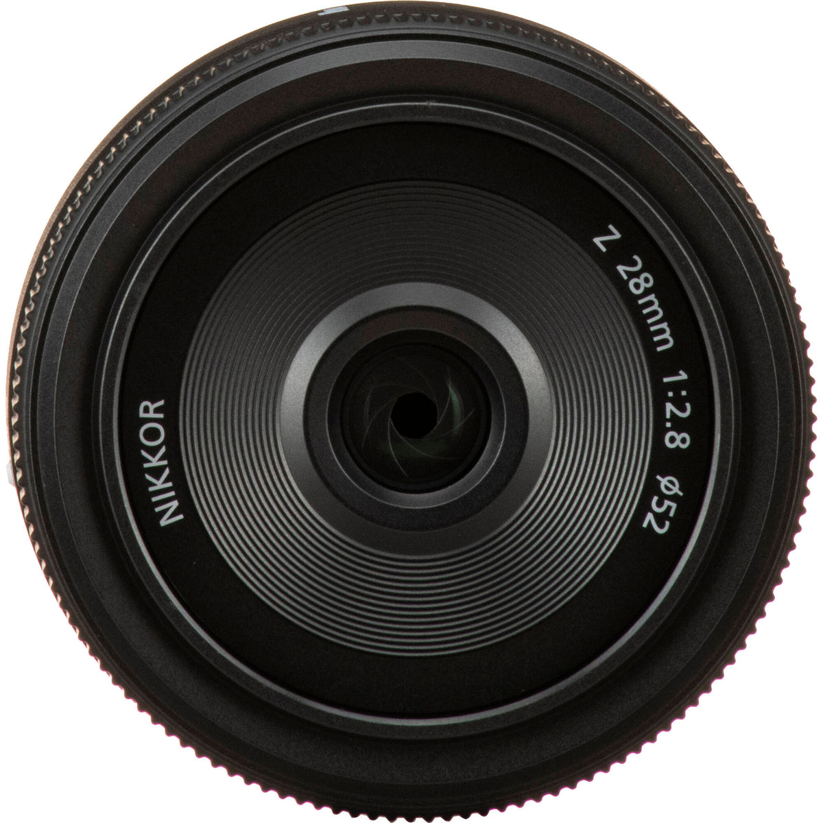 Lente Nikon NIKKOR Z 28mm f/2.8 - contenido de la caja