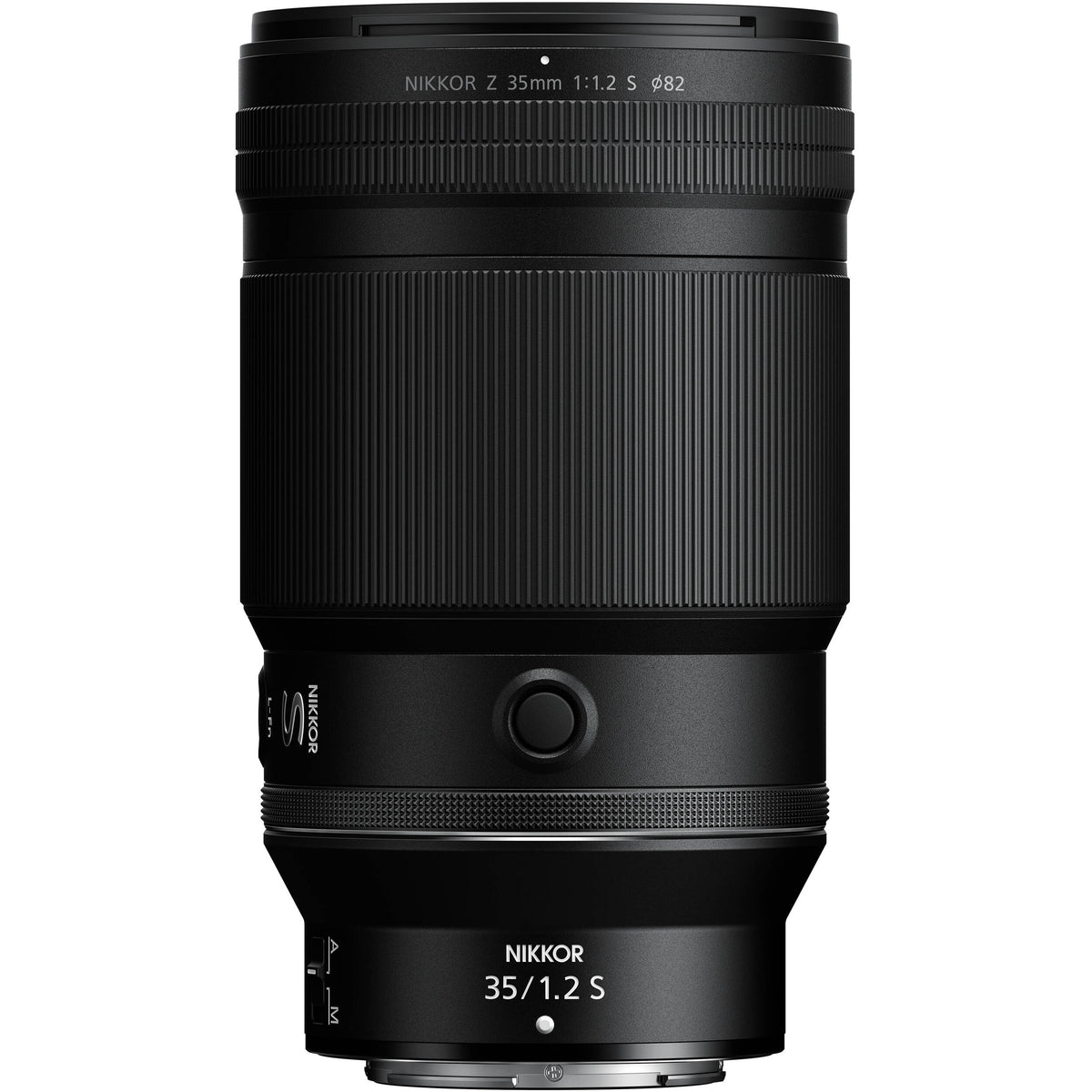 Lente Nikon NIKKOR Z 35mm f/1.2 S - vista frontal