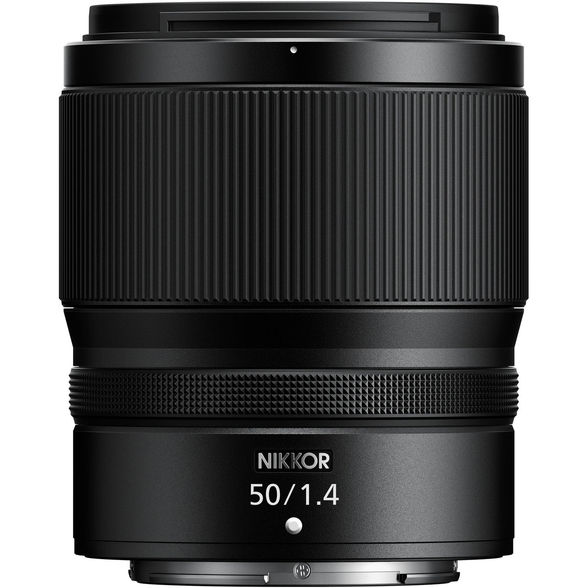 Lente Nikon NIKKOR Z 50mm f/1.4 - vista frontal