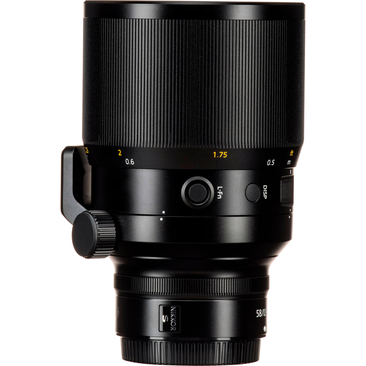 Lente Nikon NIKKOR Z 58mm f/0.95 S Noct - vista lateral