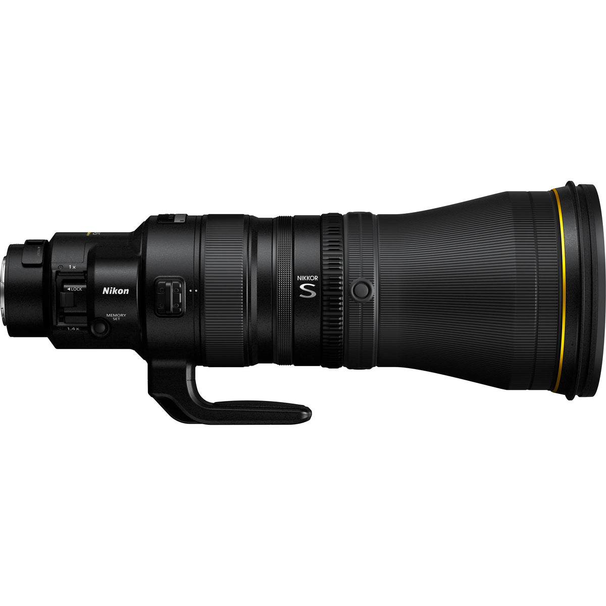 Lente Nikon NIKKOR Z 600mm f/4 TC VR S - puertos y conexiones