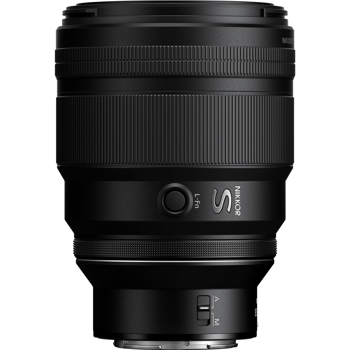 Lente Nikon NIKKOR Z 85mm f/1.2 S - vista lateral