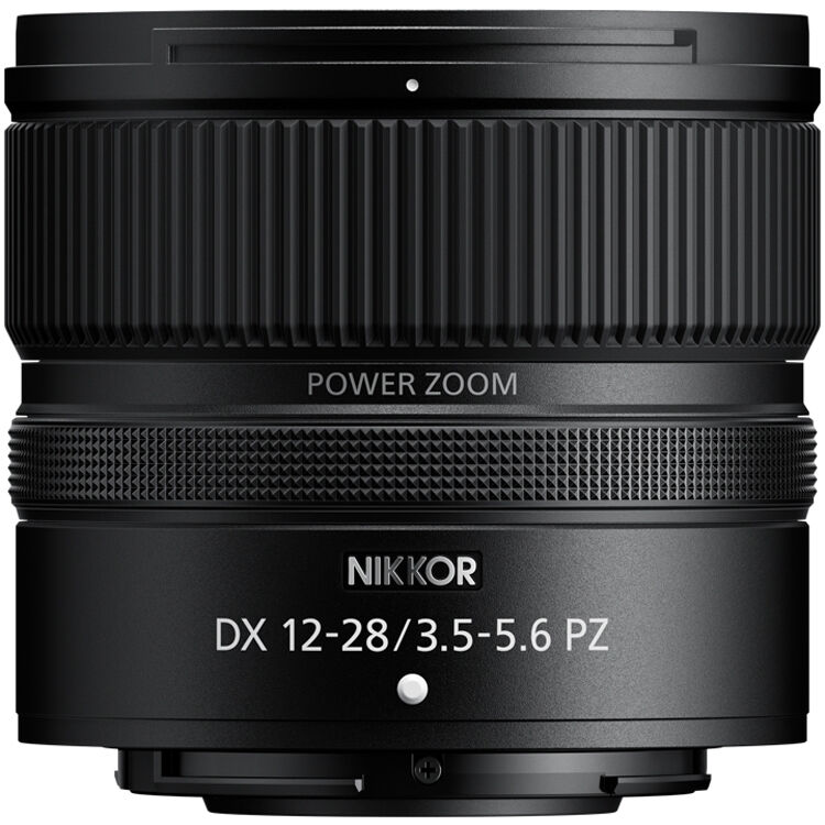 Lente Nikon NIKKOR Z DX 12-28mm f/3.5-5.6 PZ VR - vista frontal