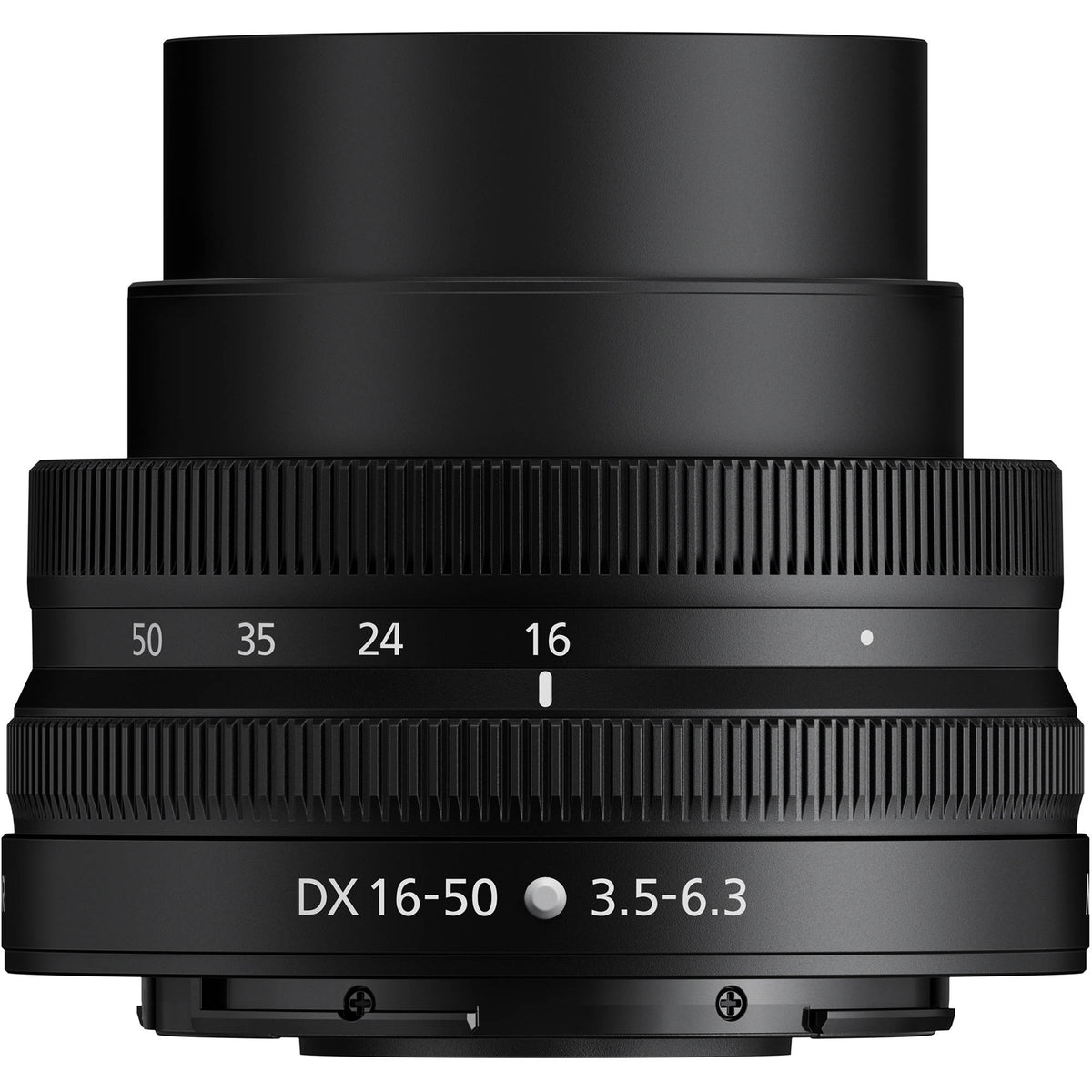 Lente Nikon NIKKOR Z DX 16-50mm f/3.5-6.3 VR (Negro) - vista frontal