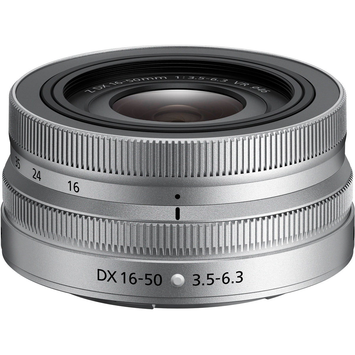 Lente Nikon NIKKOR Z DX 16-50mm f/3.5-6.3 VR (Plateado) - vista principal
