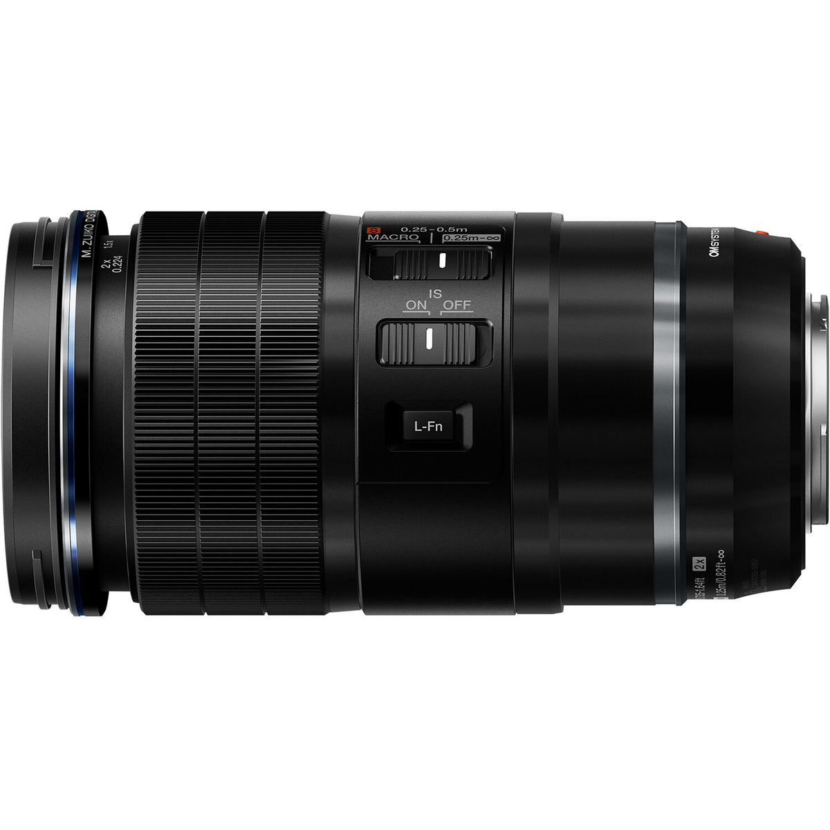 Lente OM System M.Zuiko Digital ED 90mm f/3.5 Macro IS PRO - vista trasera