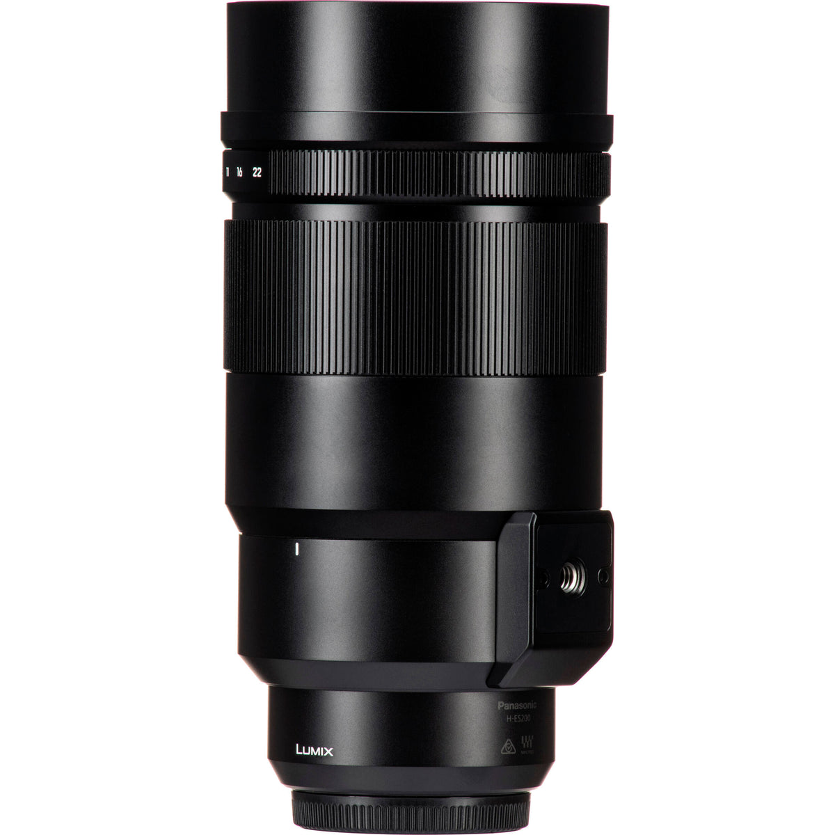 Lente Panasonic Leica DG Elmarit 200mm f/2.8 POWER O.I.S. - contenido de la caja