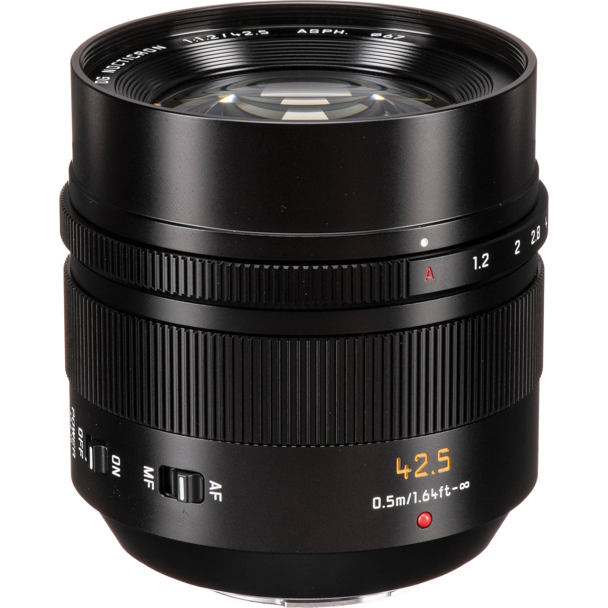 Lente Panasonic Leica DG Nocticron 42.5mm f/1.2 ASPH. POWER O.I.S. - vista principal