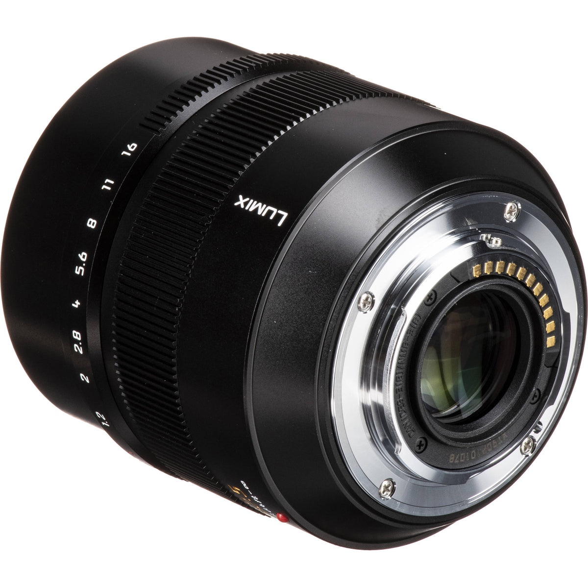 Lente Panasonic Leica DG Nocticron 42.5mm f/1.2 ASPH. POWER O.I.S. - puertos y conexiones