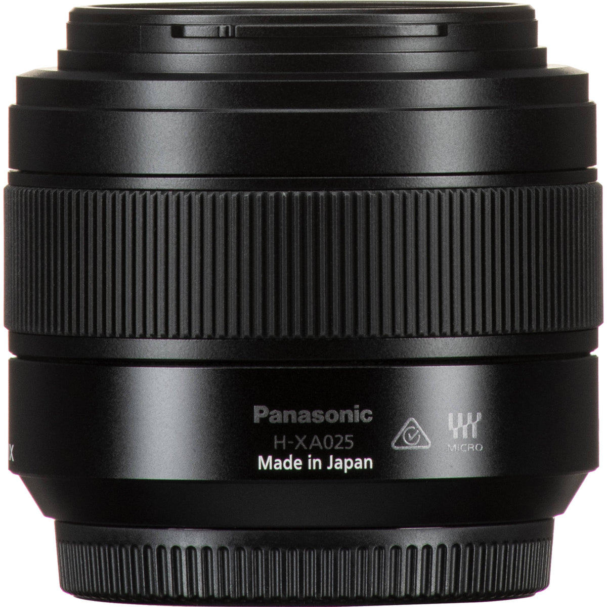 Lente Panasonic Leica DG Summilux 25mm f/1.4 II ASPH. - vista lateral