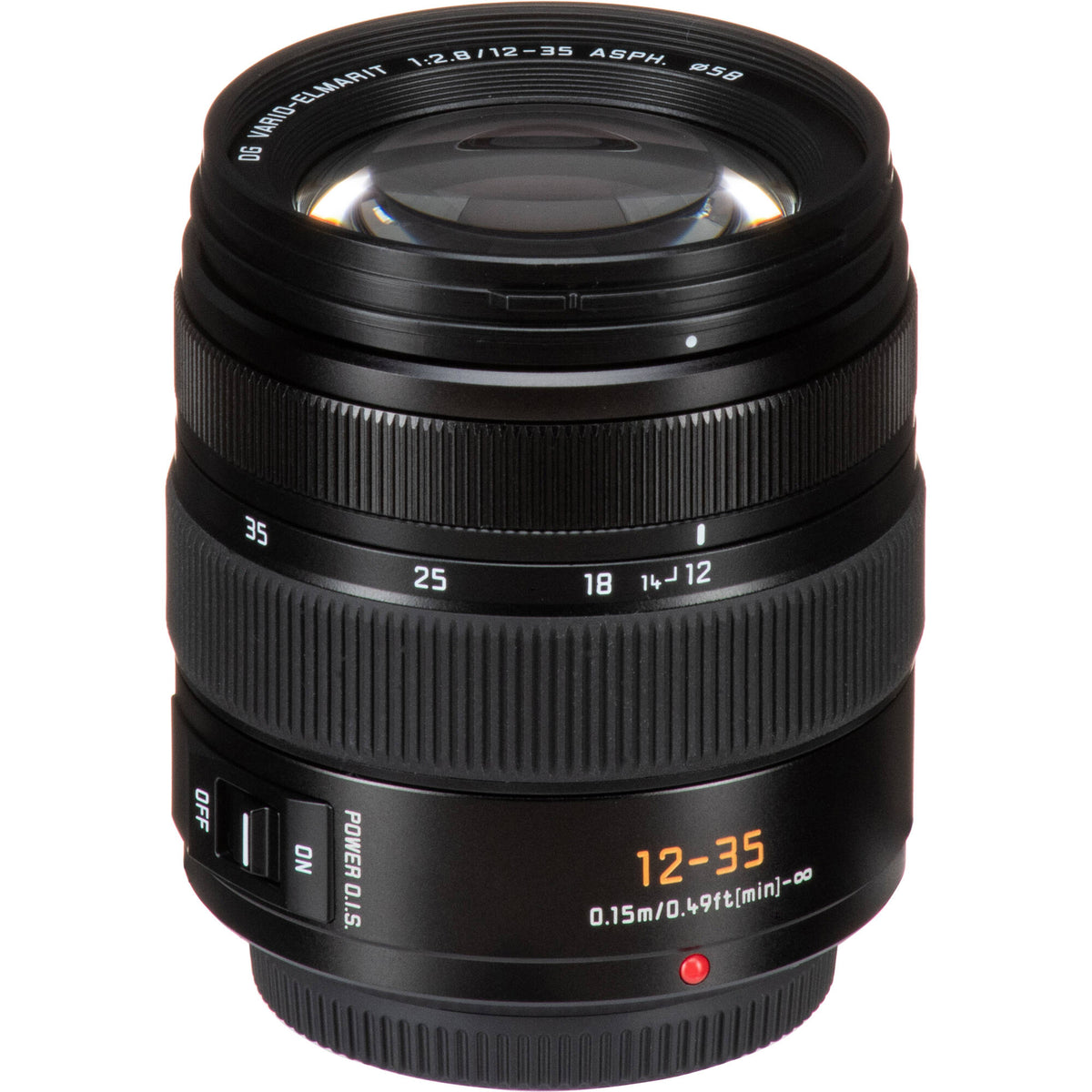 Lente Panasonic Leica DG Vario-Elmarit 12-35mm f/2.8 ASPH POWER O.I.S. - detalle