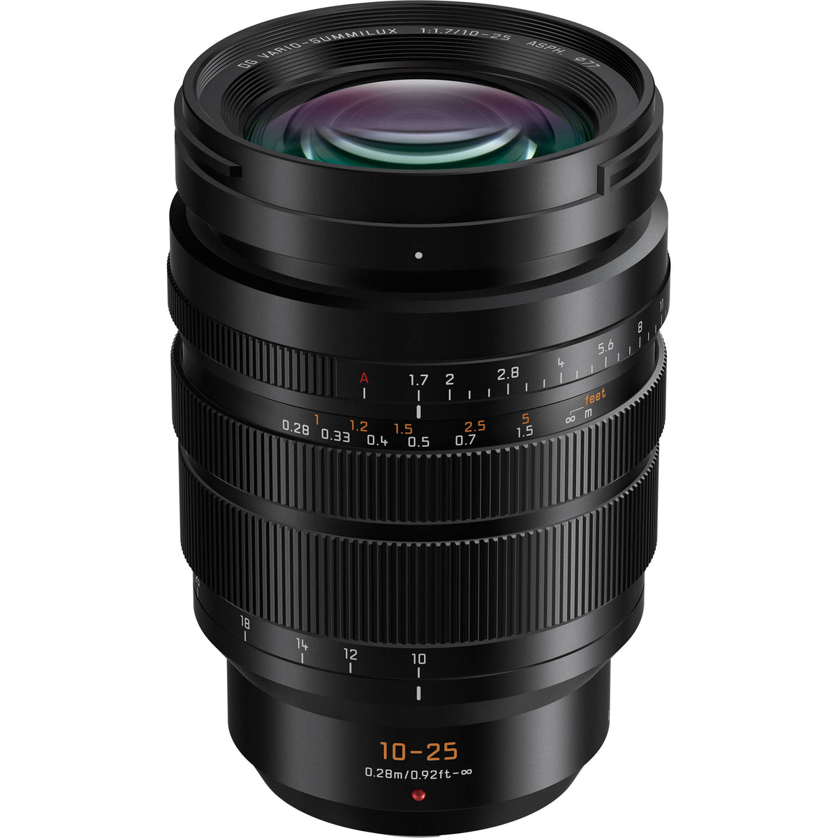 Lente Panasonic Leica DG Vario-Summilux 10-25mm f/1.7 ASPH. - vista principal
