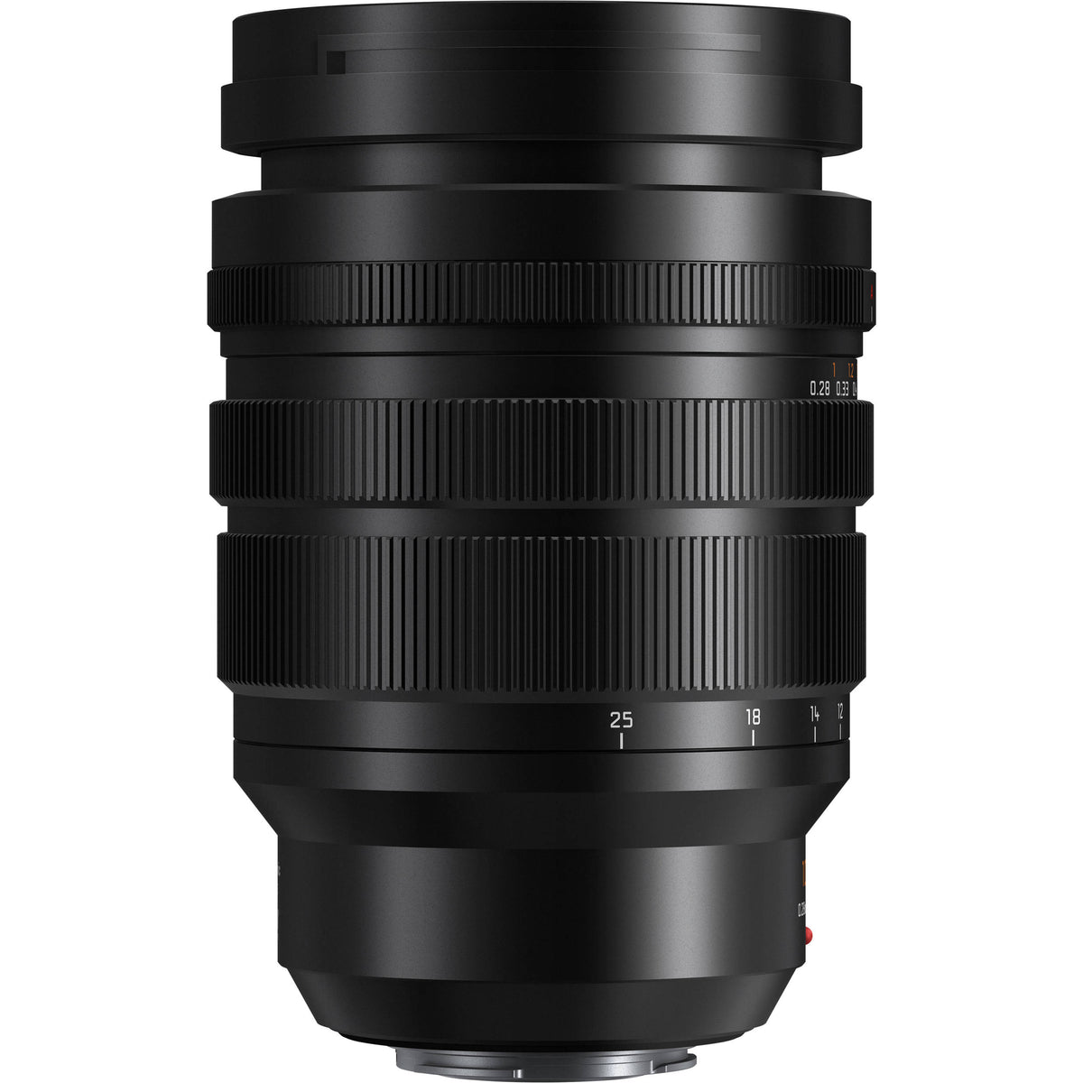 Lente Panasonic Leica DG Vario-Summilux 10-25mm f/1.7 ASPH. - vista lateral