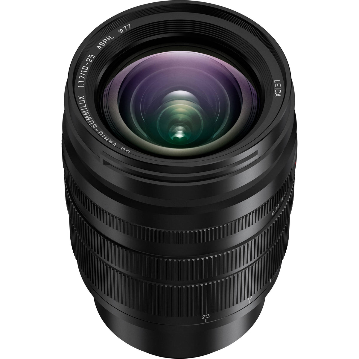 Lente Panasonic Leica DG Vario-Summilux 10-25mm f/1.7 ASPH. - puertos y conexiones